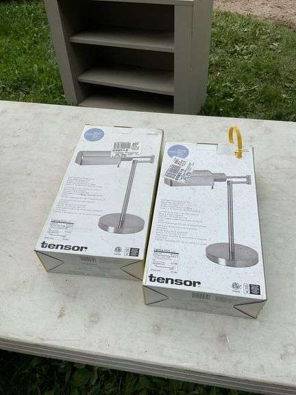 2 - tensor magnifying table lights