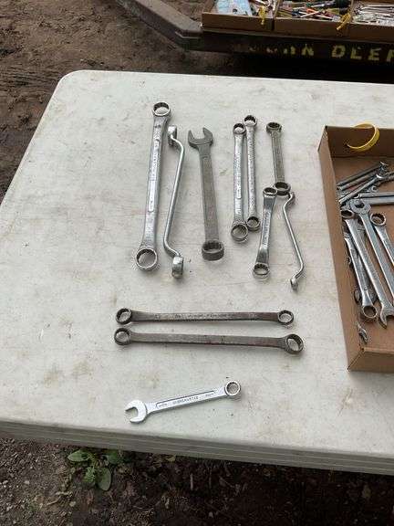 Flat of Misc wrenches