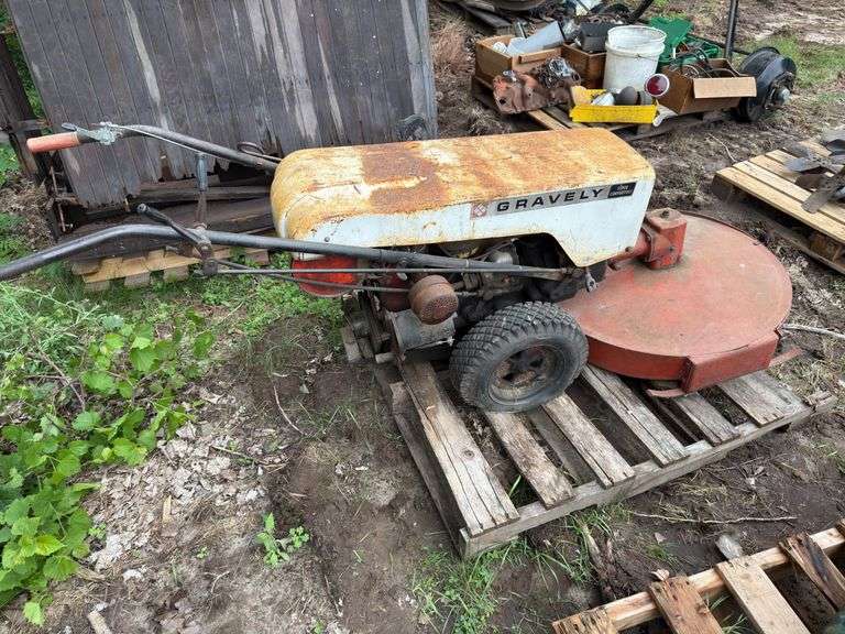 Gravely super convertible walk behind Mower(Engine is free)