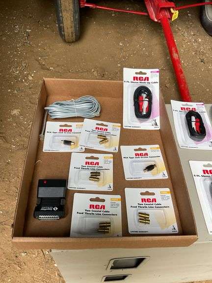 Video cables, stereo cable, hdmi cable coax cable
