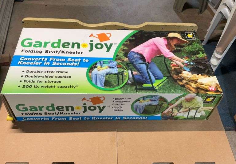 Garden joy folding seat/kneeler