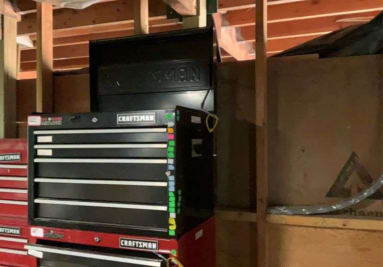 Craftsman top toolbox 26 wide 5 drawer