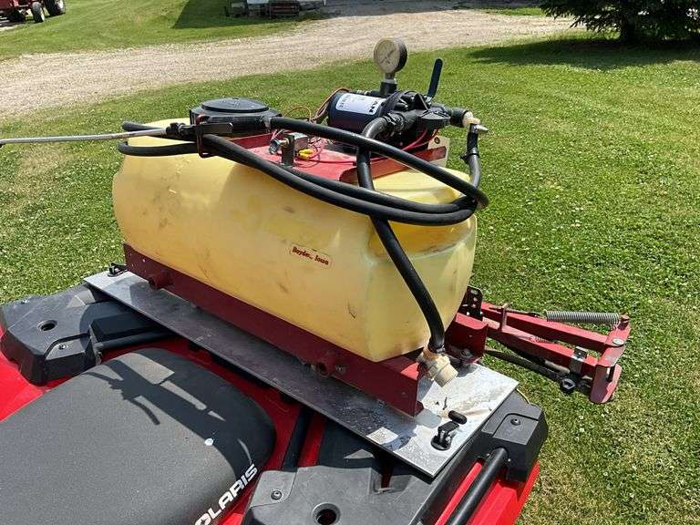 Demco 20 Gallon ATV Sprayer, 15’ Booms, New 12V Pump, New Battery