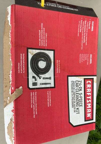 Craftsman 5pc 1 1/4" vacuum attachments
