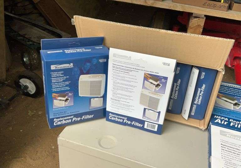 Box of kenmore hepa replacement filters