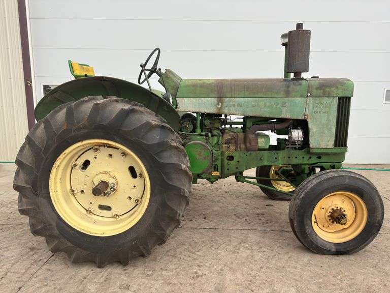 1959 John Deere 730 Diesel Standard, Electric Start, Power Steering, 2891 H