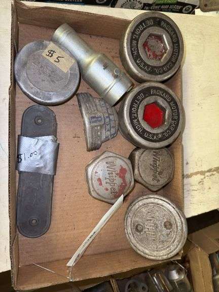 Wheel Centers for Vintage Automobiles - Packard, Whipper, Chevy - other Dec