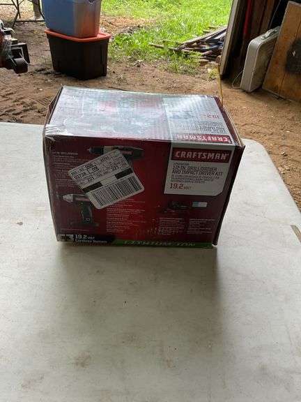 Craftsman 19.2V lithium ion 1/2" drill driver & impact driver kit