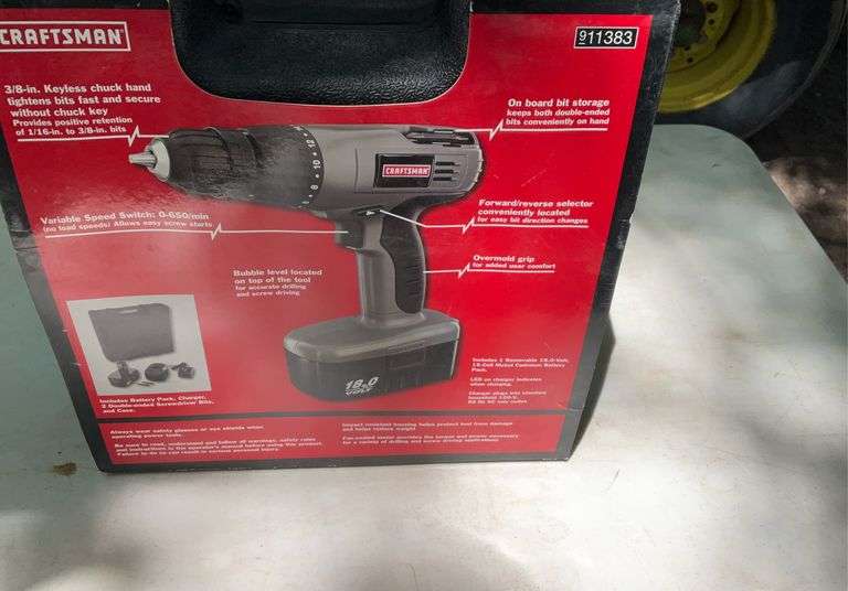Craftsman 18V drill driver