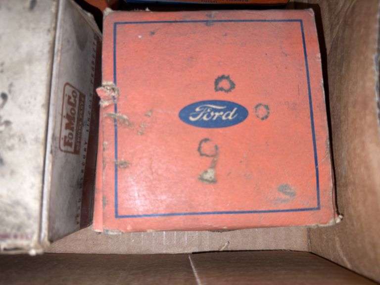 Ford Piston Rings, other Ford OEM Parts - some New/unused,some used