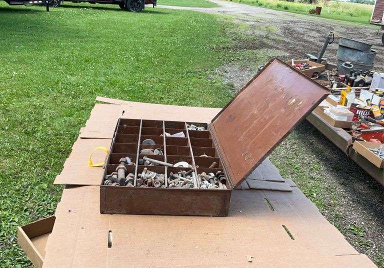 Parts drawer w/contents