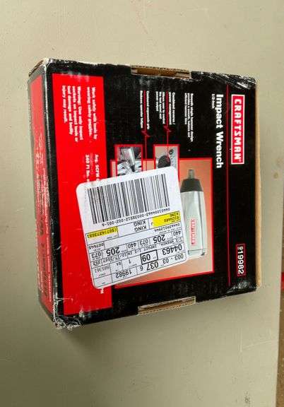 Craftsman 1/2 in air impact wrench
