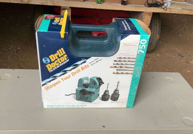 Drill doctor bit sharpener