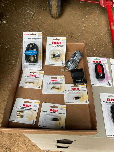 Video cables, stereo cable, hdmi cable coax cable