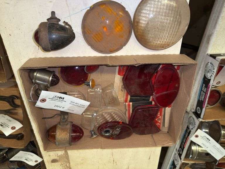 Colored Lenses and Fixtures for Vintage Automobiles