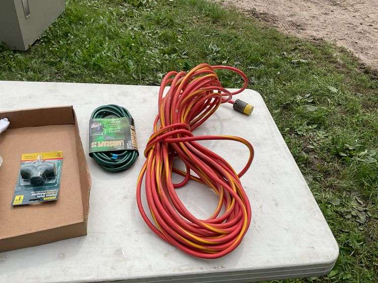 Flat of extension cords & power strips