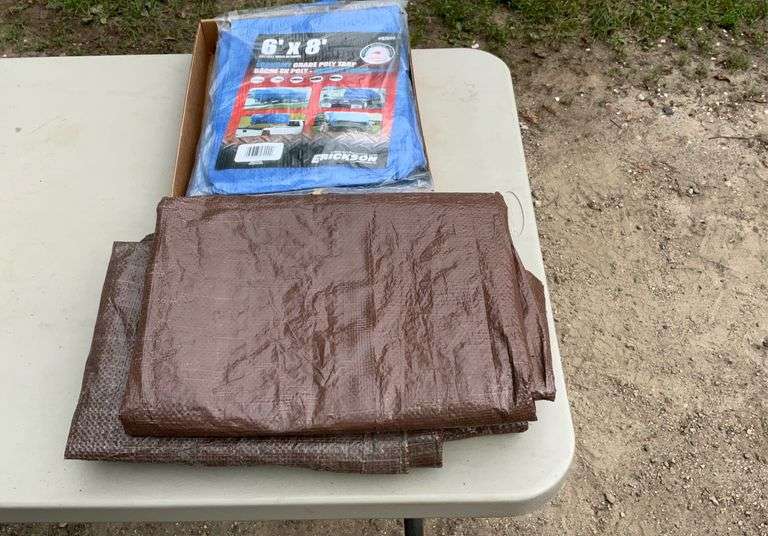 Flat of tarps