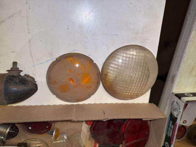 Colored Lenses and Fixtures for Vintage Automobiles