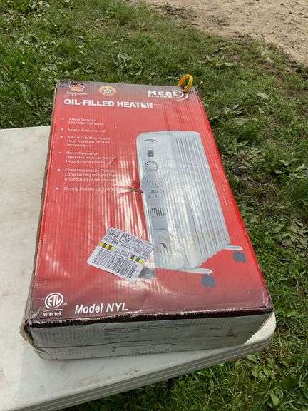 Large room oil filled heater