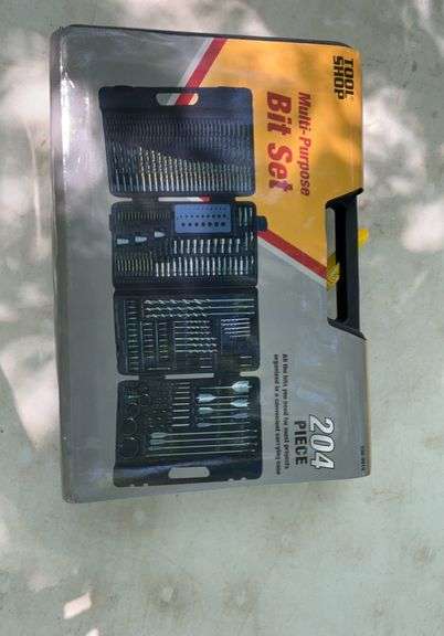 Tool shop multi purpose 204 pc bit set
