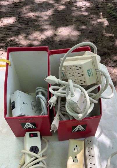 2 Boxes of power strips