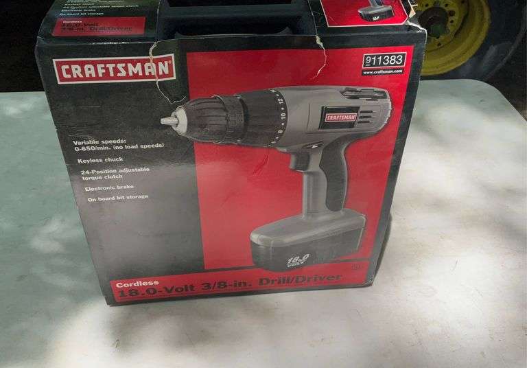 Craftsman 18V drill driver