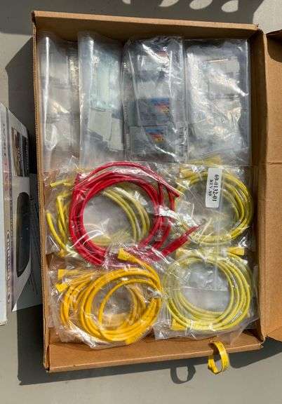Router cables & portable heater