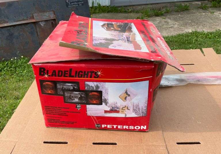 Pair of snow plow lights