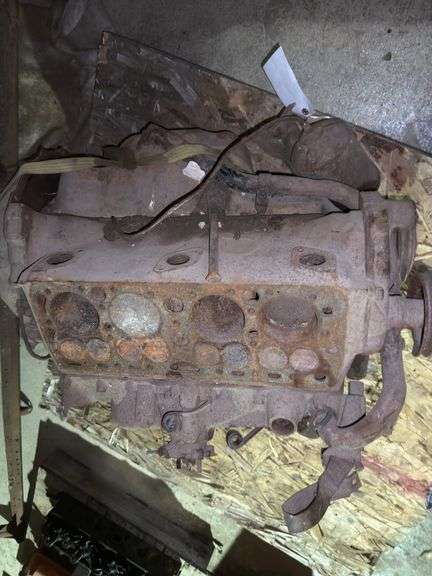 Ford Flathead V-8 Engine, Missing Some Parts, Not Free