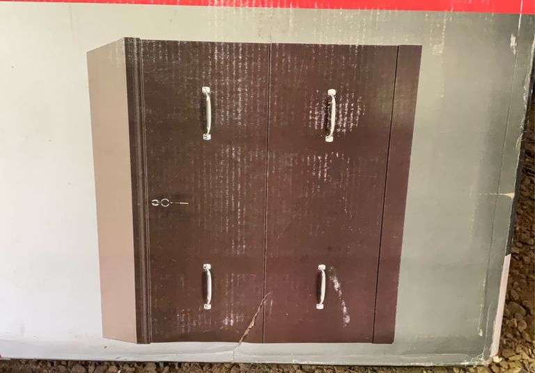 2 drawer lateral espresso file