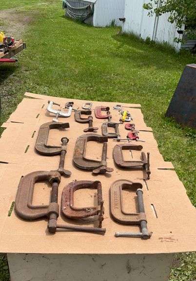 Flat of C-Clamps