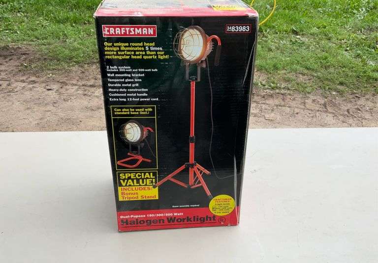 Craftsman corded work light
