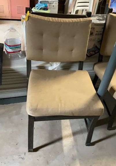 2 outside chairs and bench