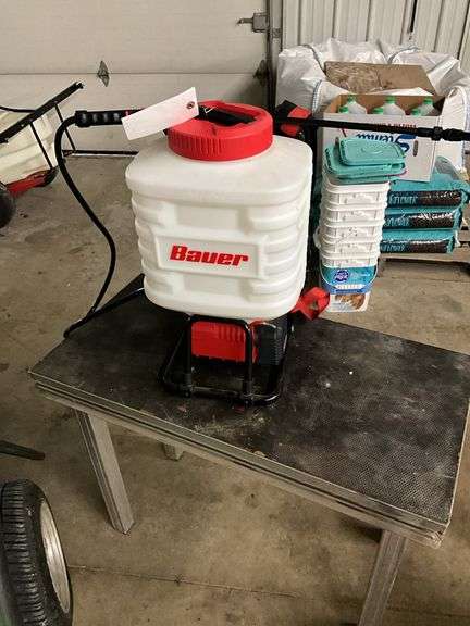 Bauer Back Pack Sprayer,20 Volt,Hand Wand