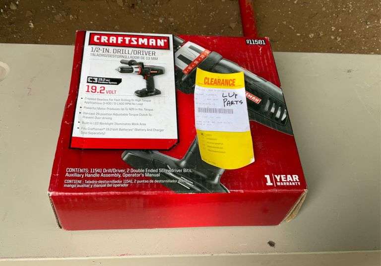 Craftsman 19.2 volt drill driver
