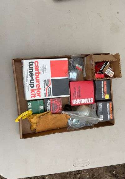 Flat of automotive parts, oil seals, fasteners