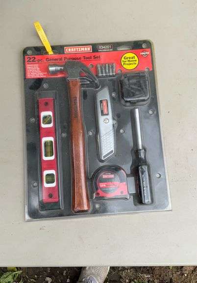 Craftsman 22 pc general purpose tool set