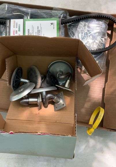 Flat of caster wheels
