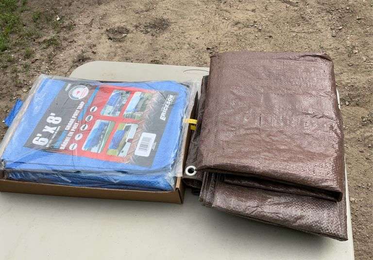 Flat of tarps