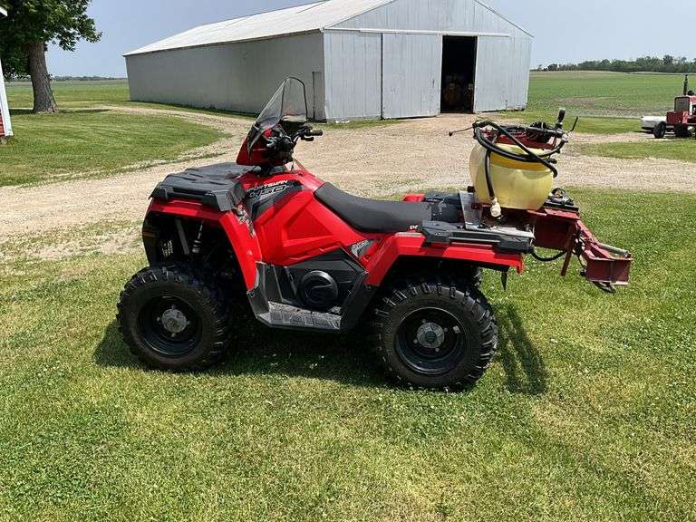 !!! 2019 Polaris Sportsman 450 HD, EFI, 276 Miles, 90 Hrs, One Owner Machin