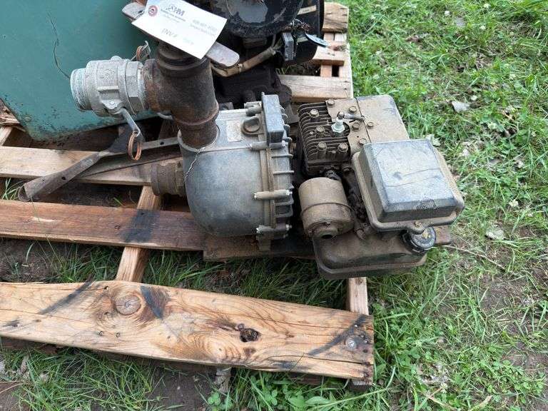Briggs & Stratton 3 hp engine with Pacer pump, Banjo fittings(Engine and pu