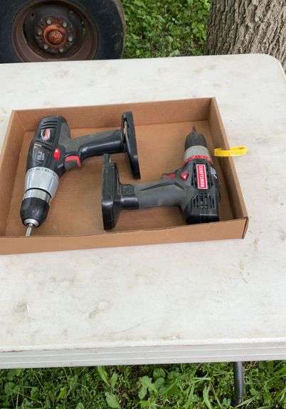 2 craftsman 19.2V drills