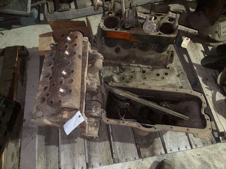 Pallet Of Model A/T Engine Parts