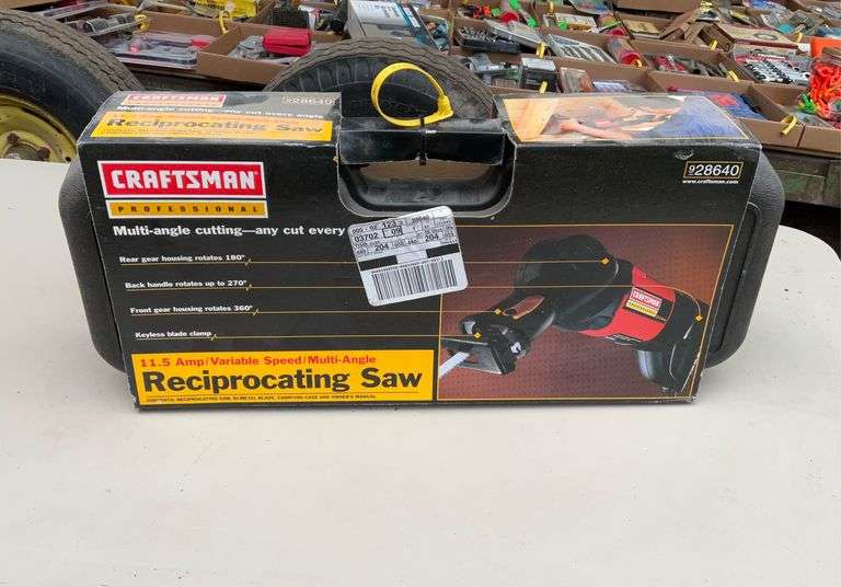 Craftsman 11.5 Amp reciprocating saw
