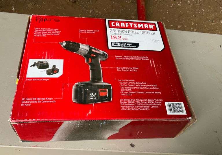Craftsman 19.2 volt 3/8 Drill driver