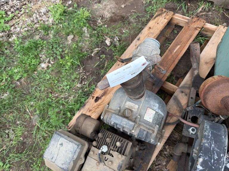 Briggs & Stratton 3 hp engine with Pacer pump, Banjo fittings(Engine and pu