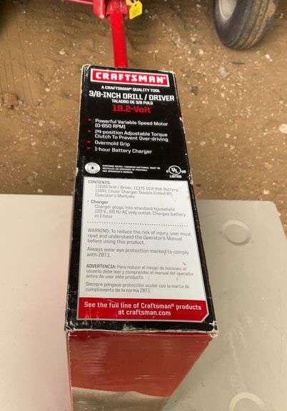 Craftsman 19.2 volt 3/8 Drill driver