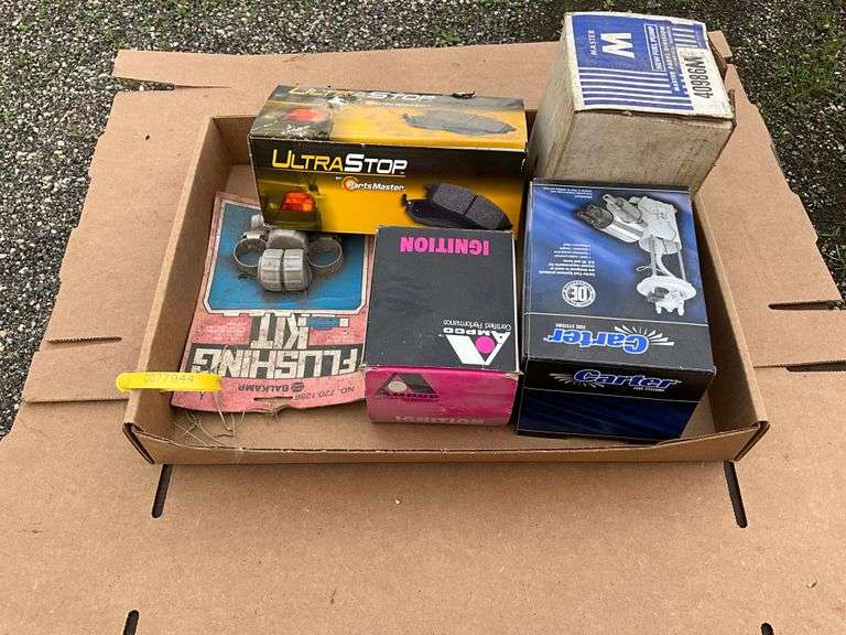 Flat of automotive parts