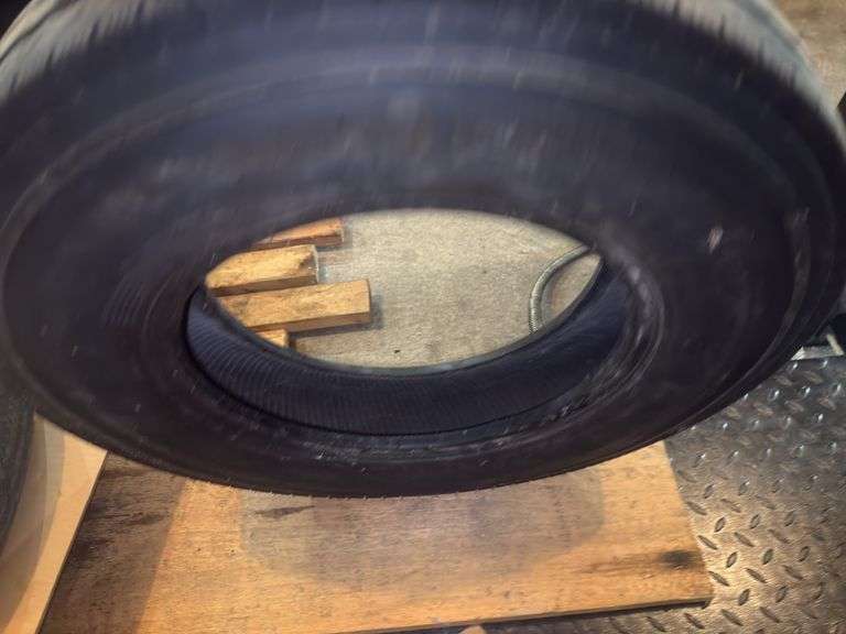 (1) Coker Classic 6.50R16 White Wall Tire, Lightly Used Takeoff, Good Condi