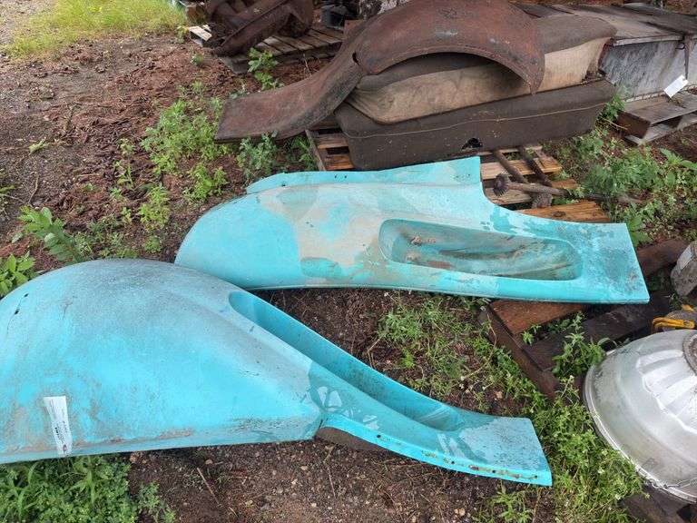 Ford Model T/A Parts, Fiberglass Fenders, Seat